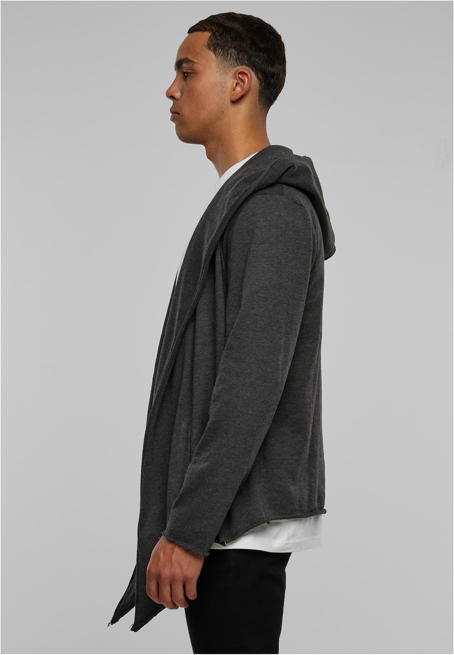 UC Long Hooded Open Edge Cardigan