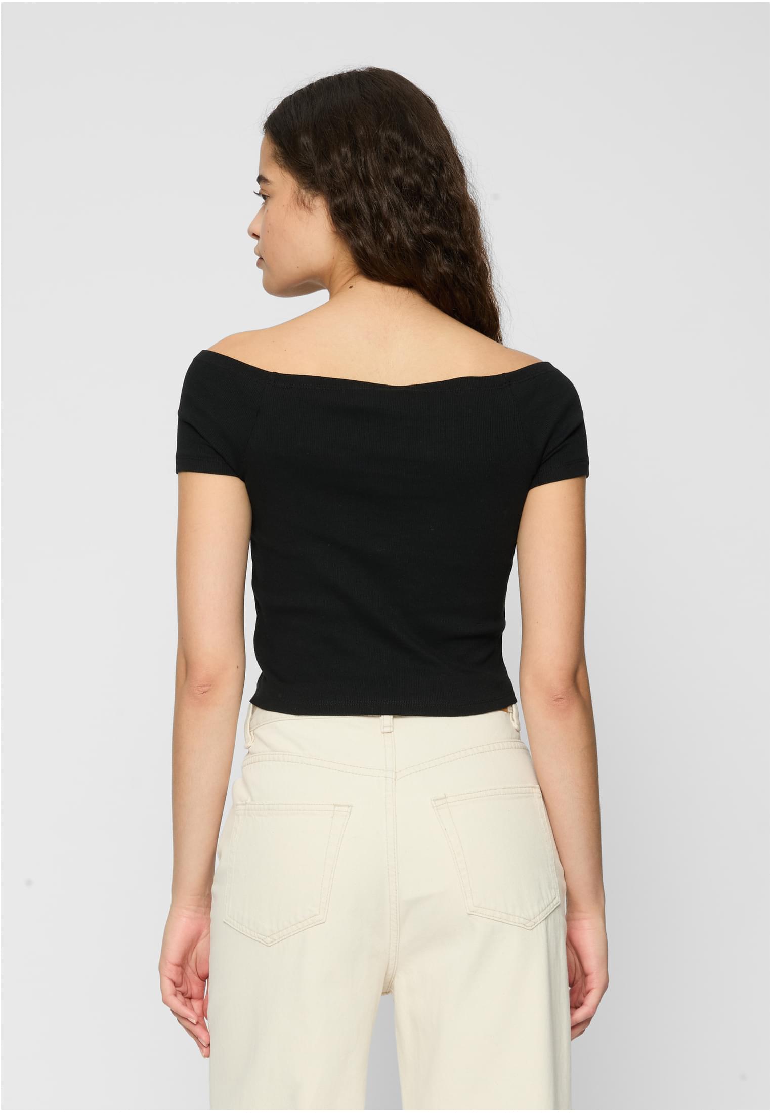 UC Off Shoulder Rib Tee 2-Pack