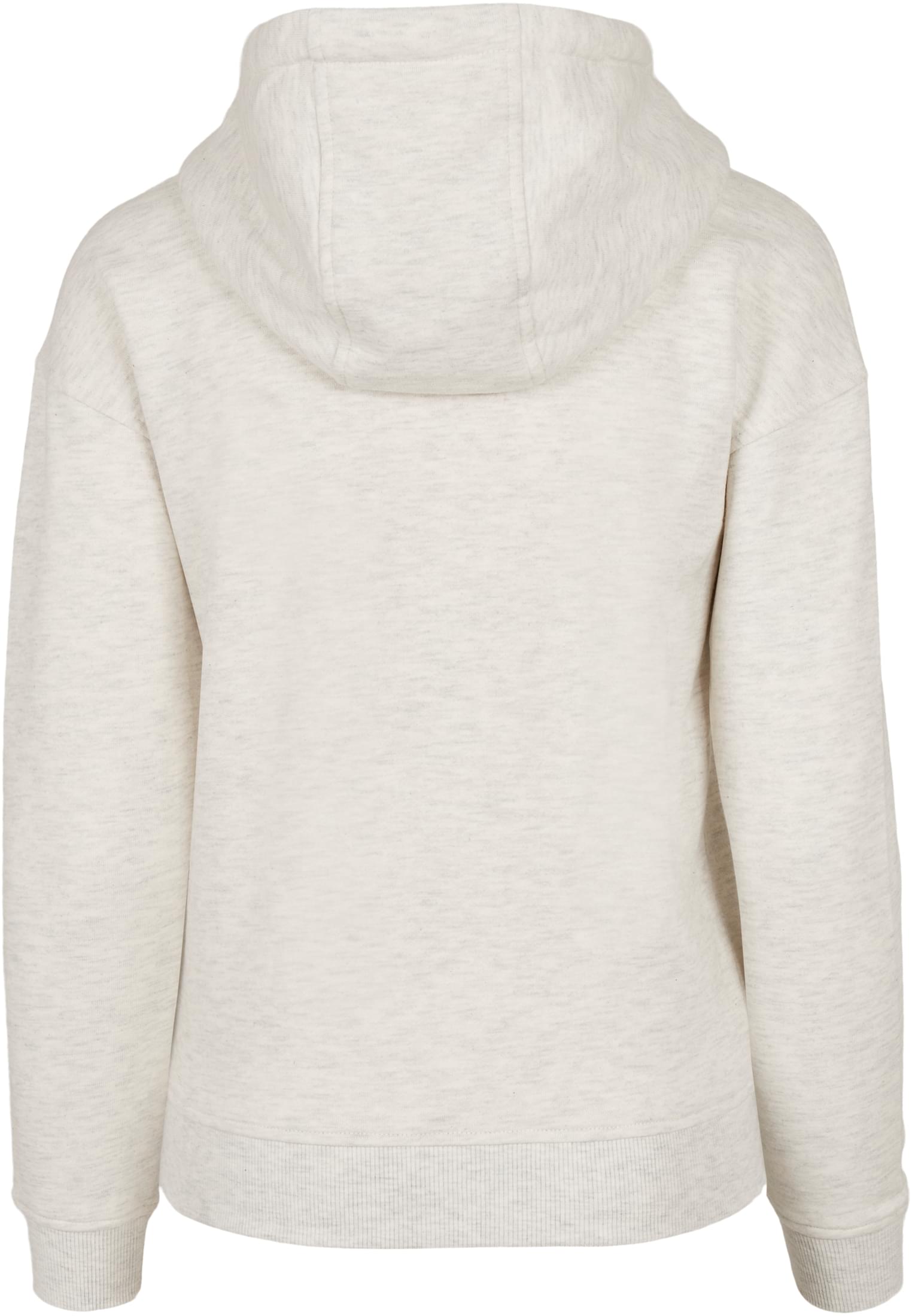 Baksidan av en ljusmelerad Ladies Hoody från Urban Classics.