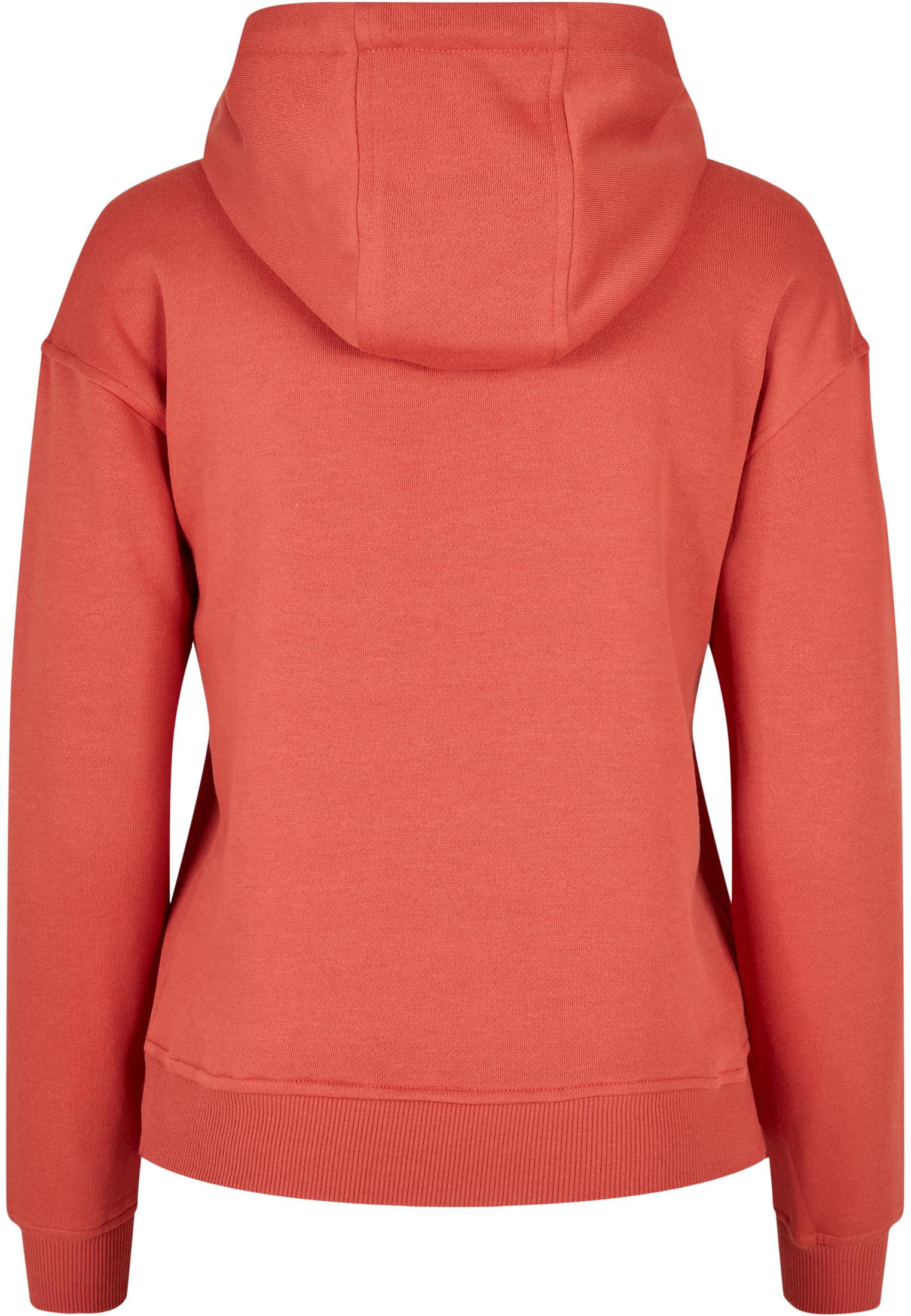 Baksidan av Urban Classics Ladies Hoody i färgen softseagrass.