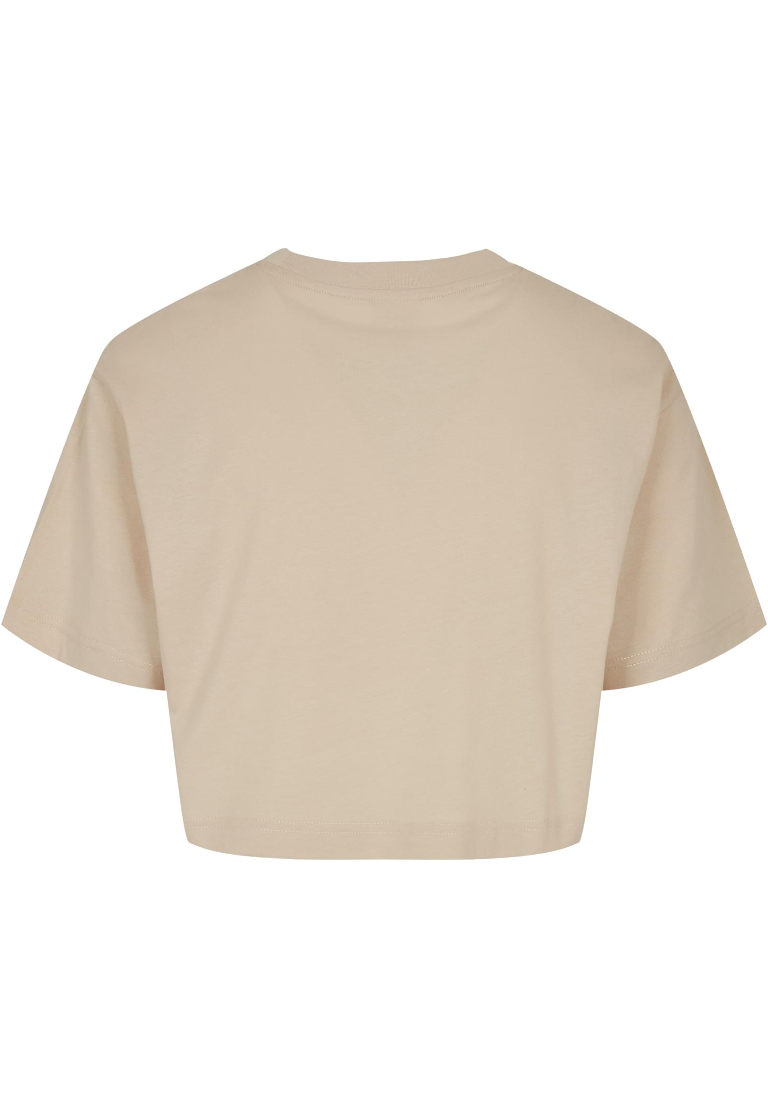 UC Ladies Short Oversized Tee i terrakotta, visad bakifrån.