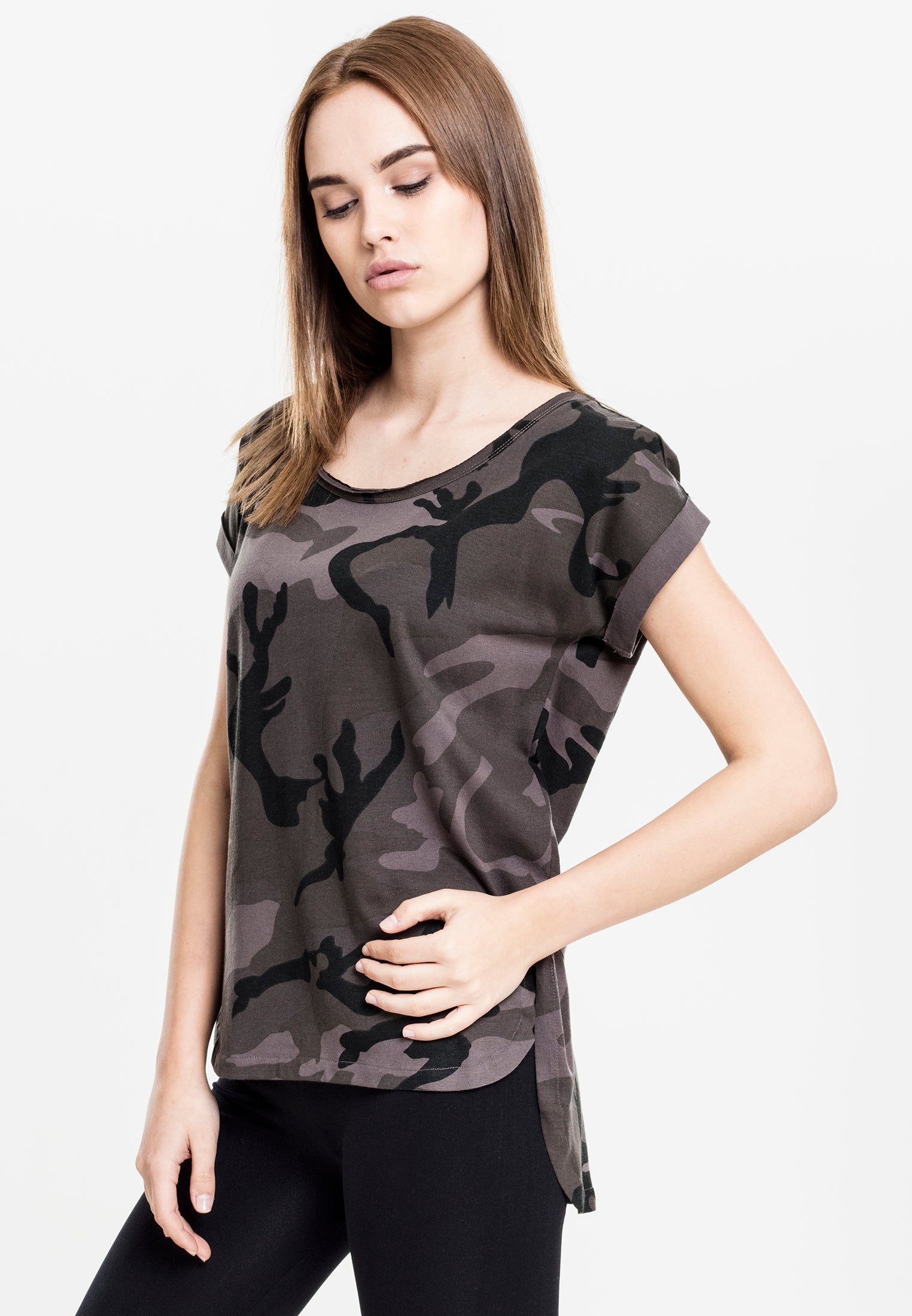 Tričko UC Camo ve tvaru zad