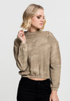 Sudadera de cuello alto con camuflaje UC