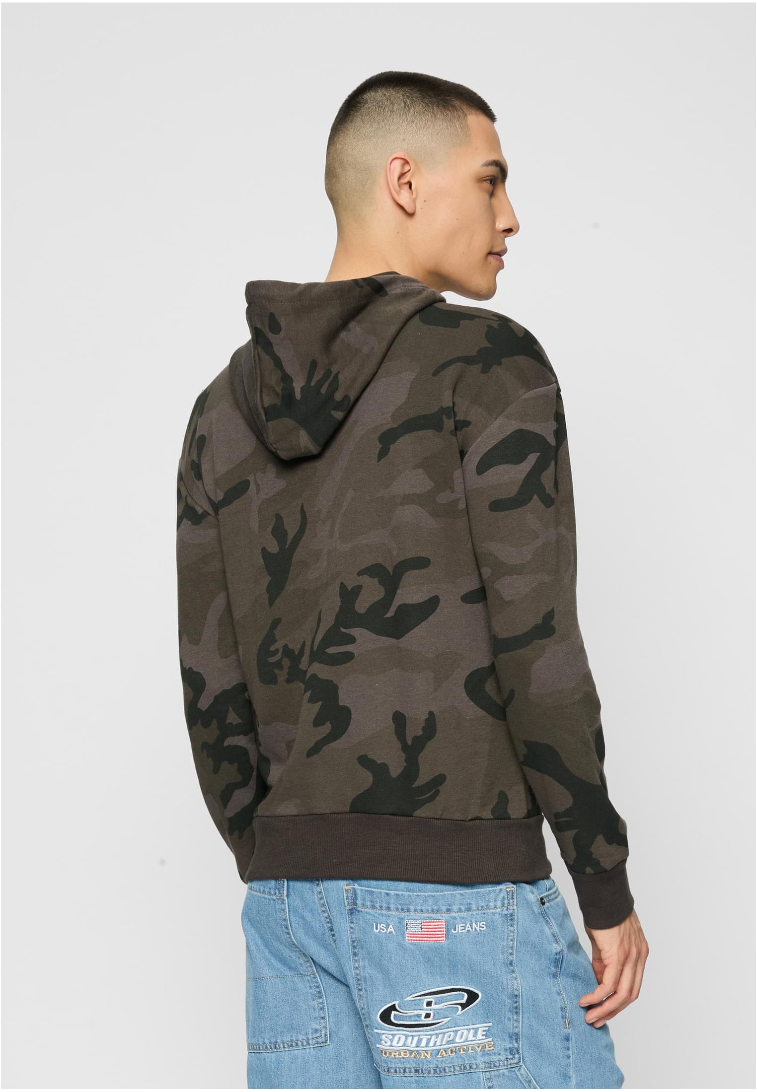 UC High Neck Camo Hoody