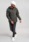 UC Padded Camo Pull Over Jacket