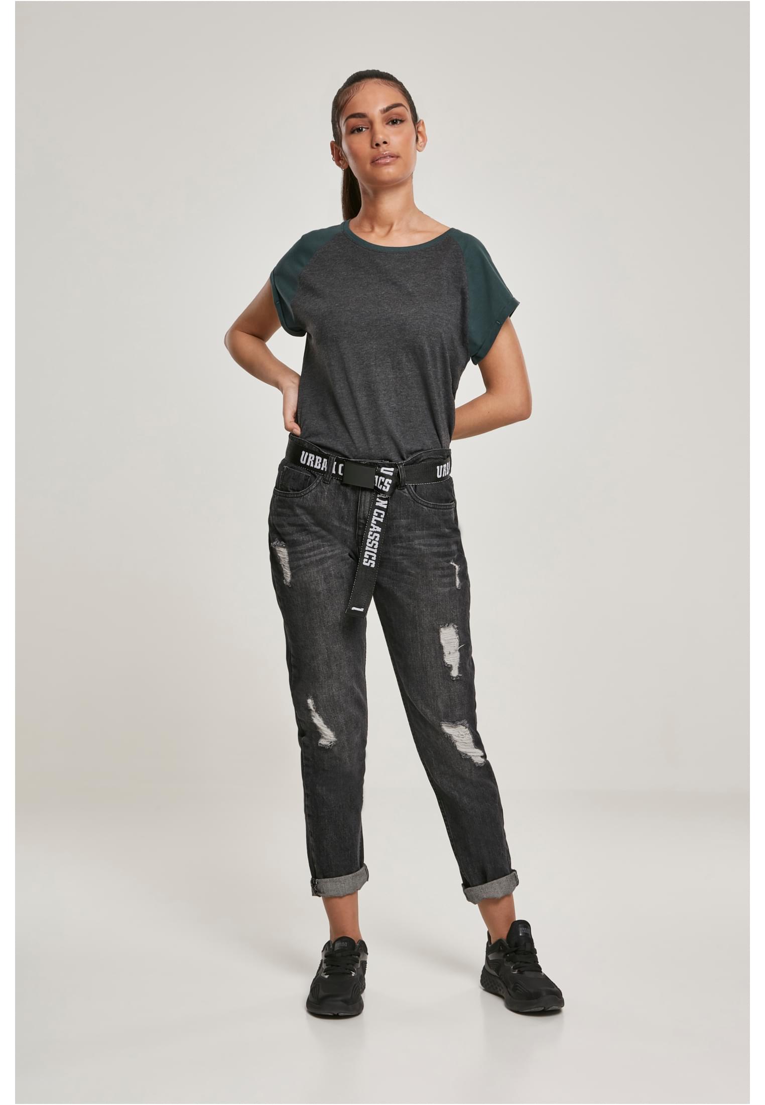 Ladies Contrast Raglan Tee