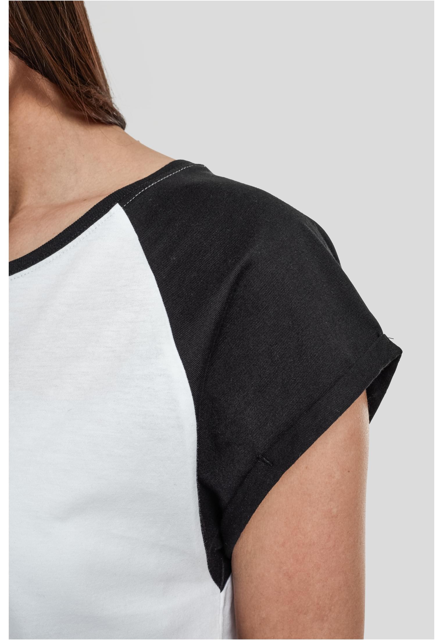 Ladies Contrast Raglan Tee