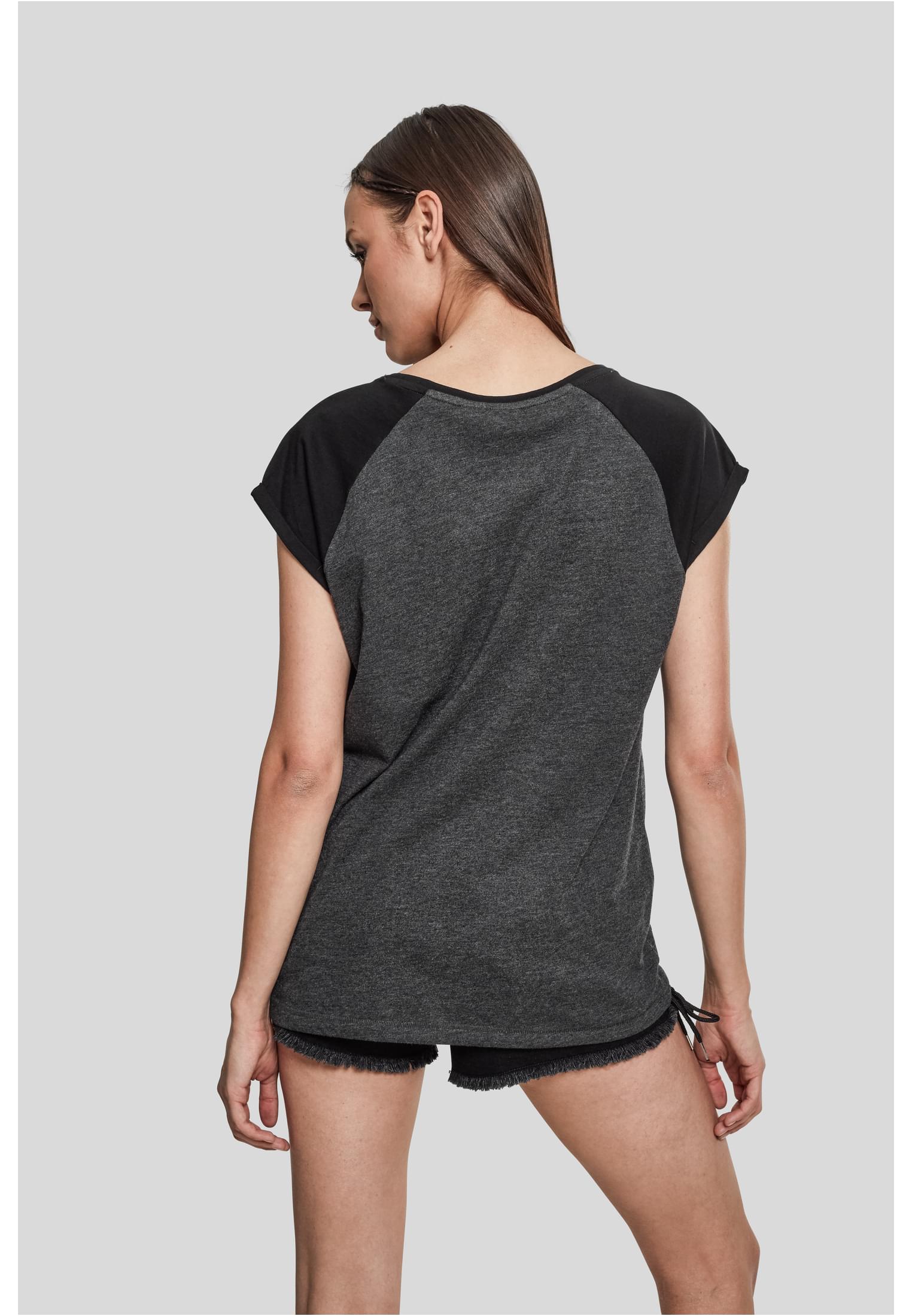 Ladies Contrast Raglan Tee