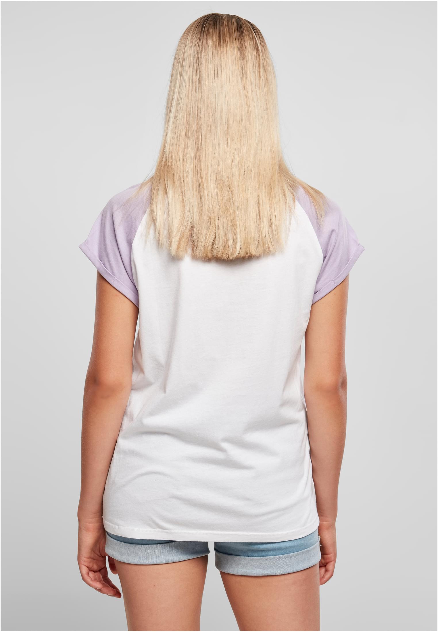 Ladies Contrast Raglan Tee