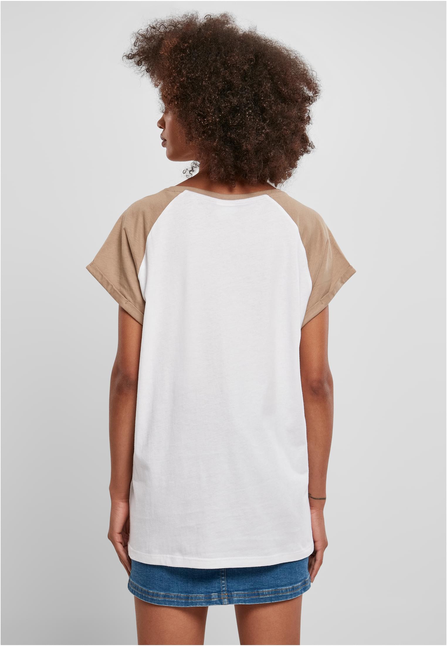 Ladies Contrast Raglan Tee