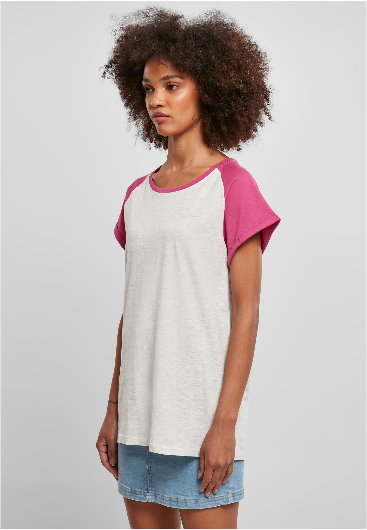Ladies Contrast Raglan Tee
