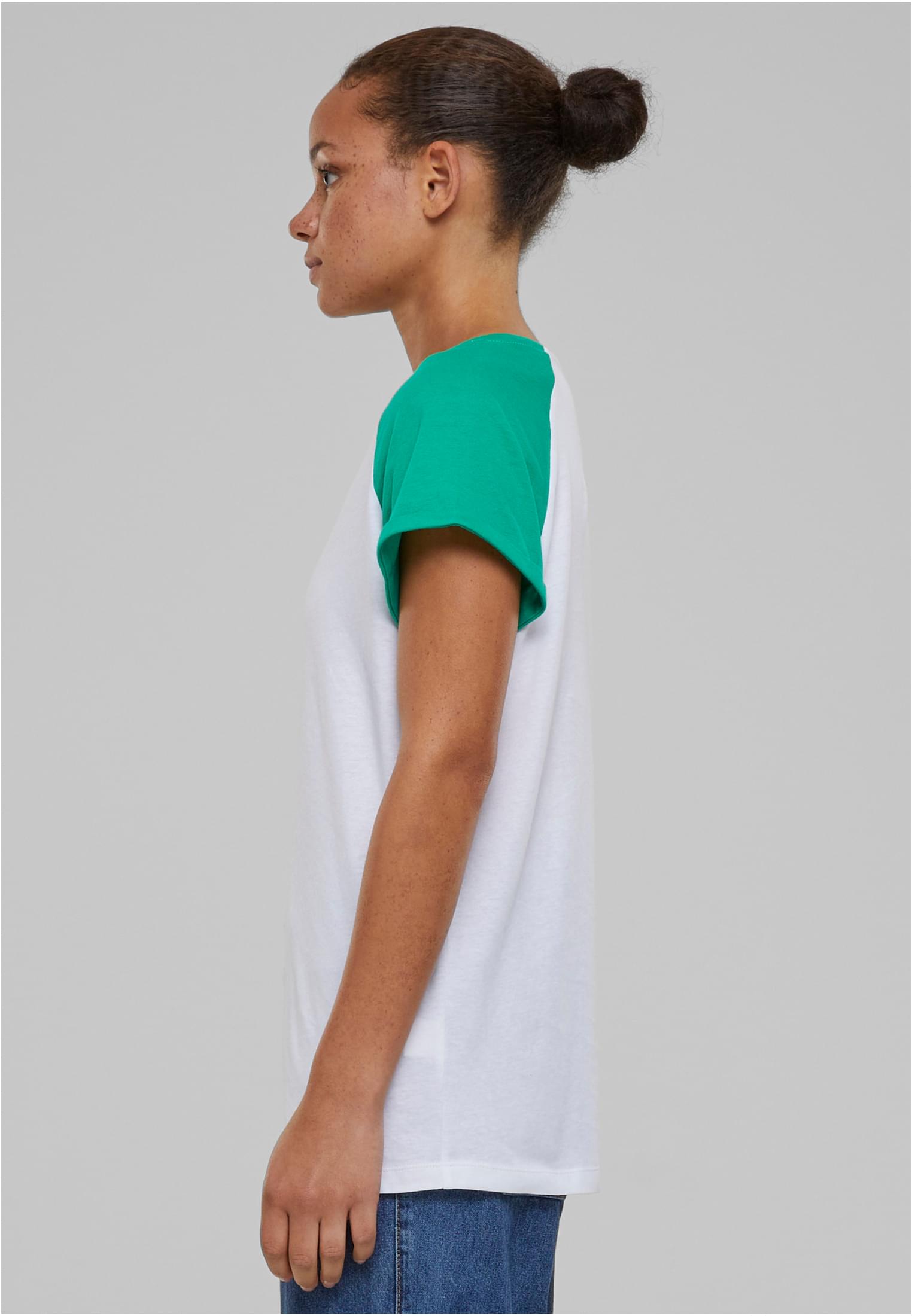 Ladies Contrast Raglan Tee