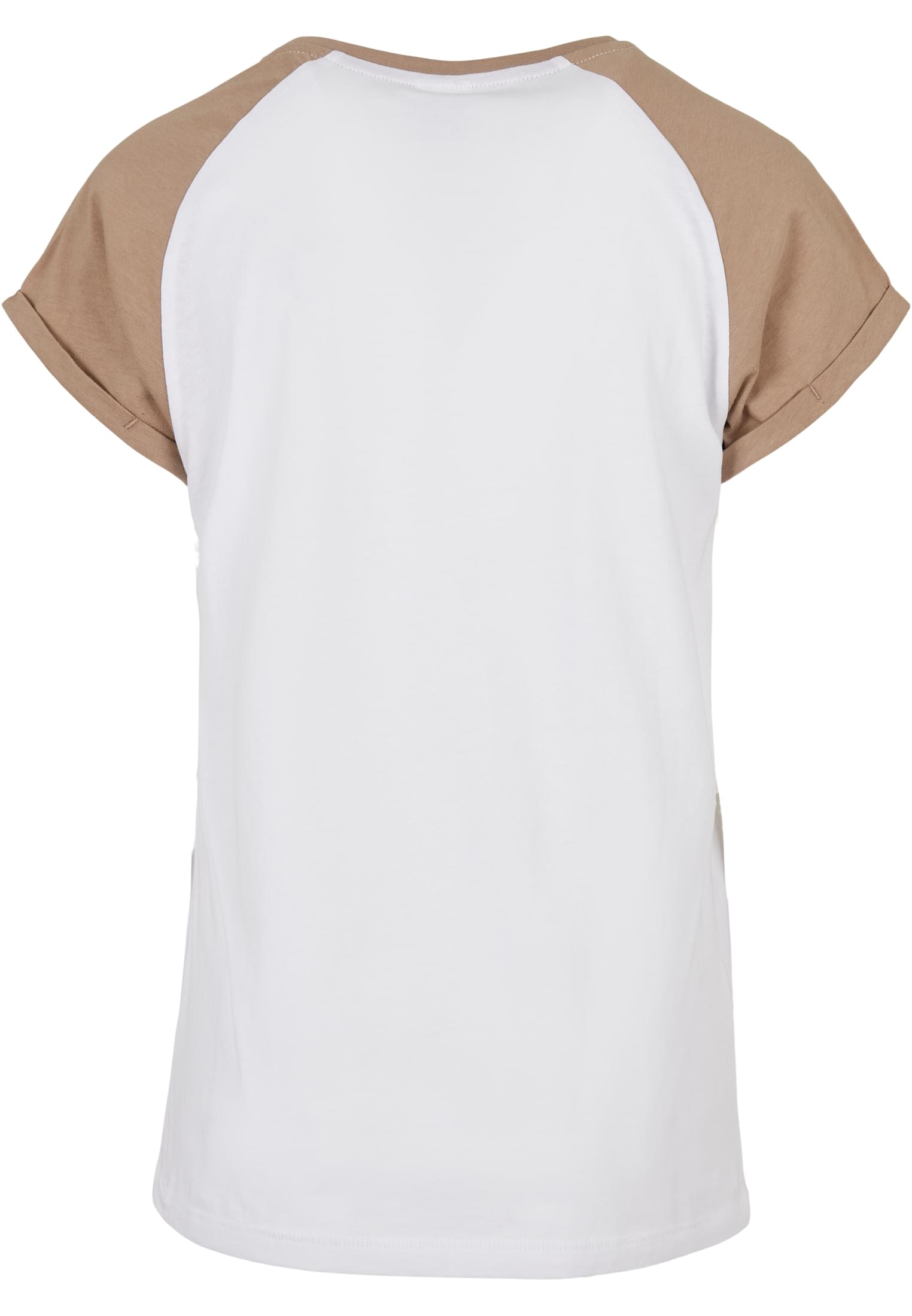 Ladies Contrast Raglan Tee