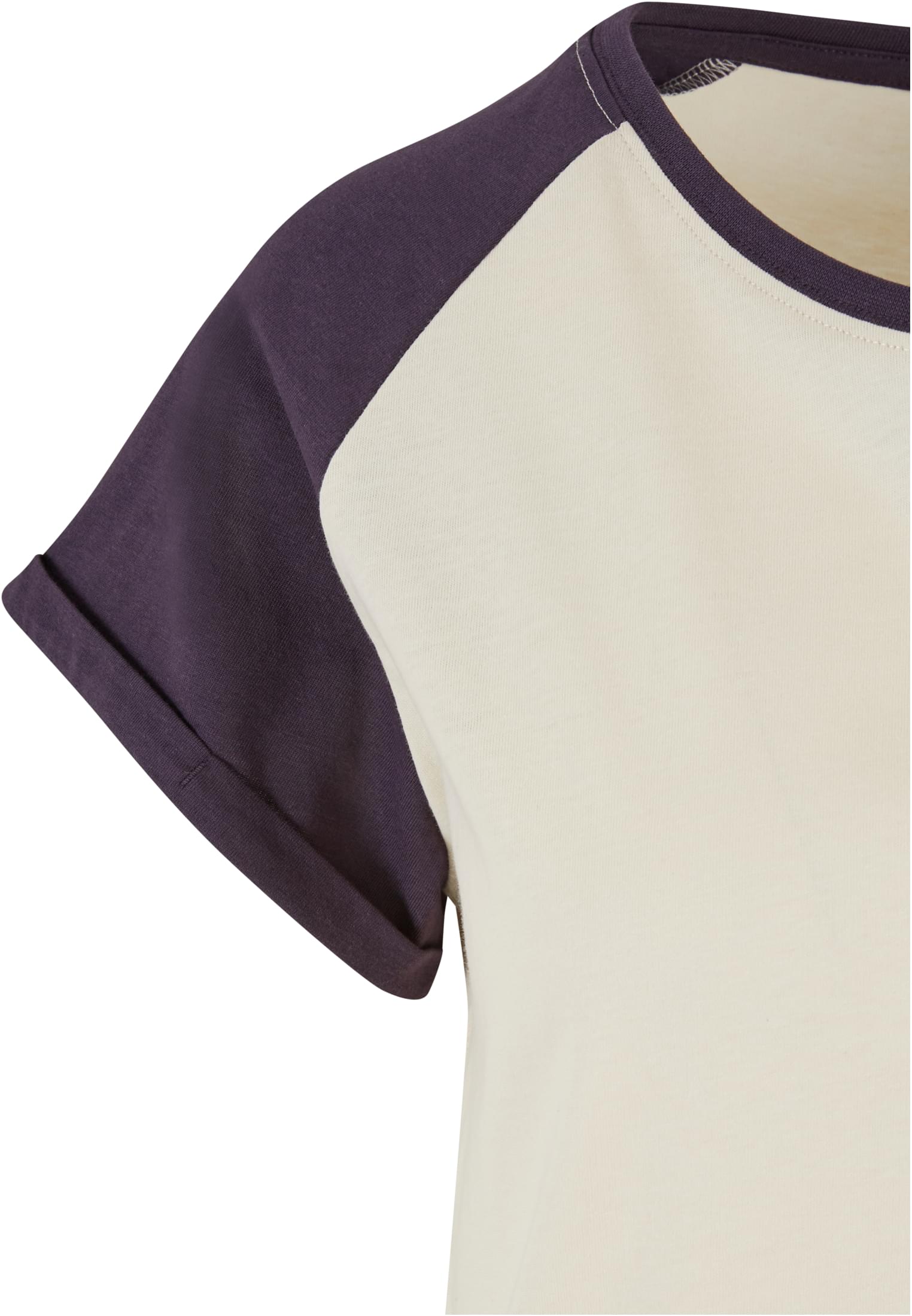 Ladies Contrast Raglan Tee
