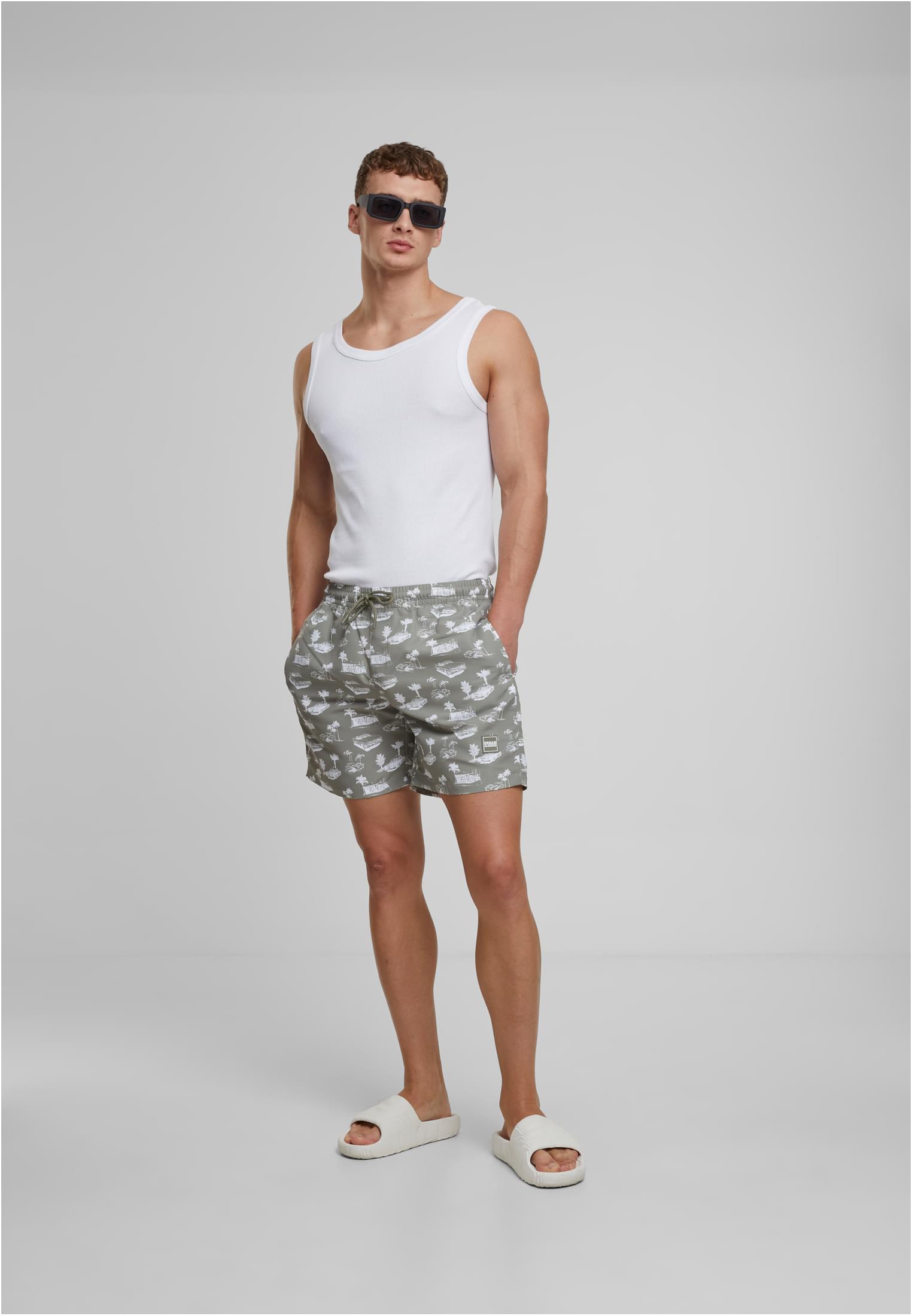 UC Pattern Swim Shorts