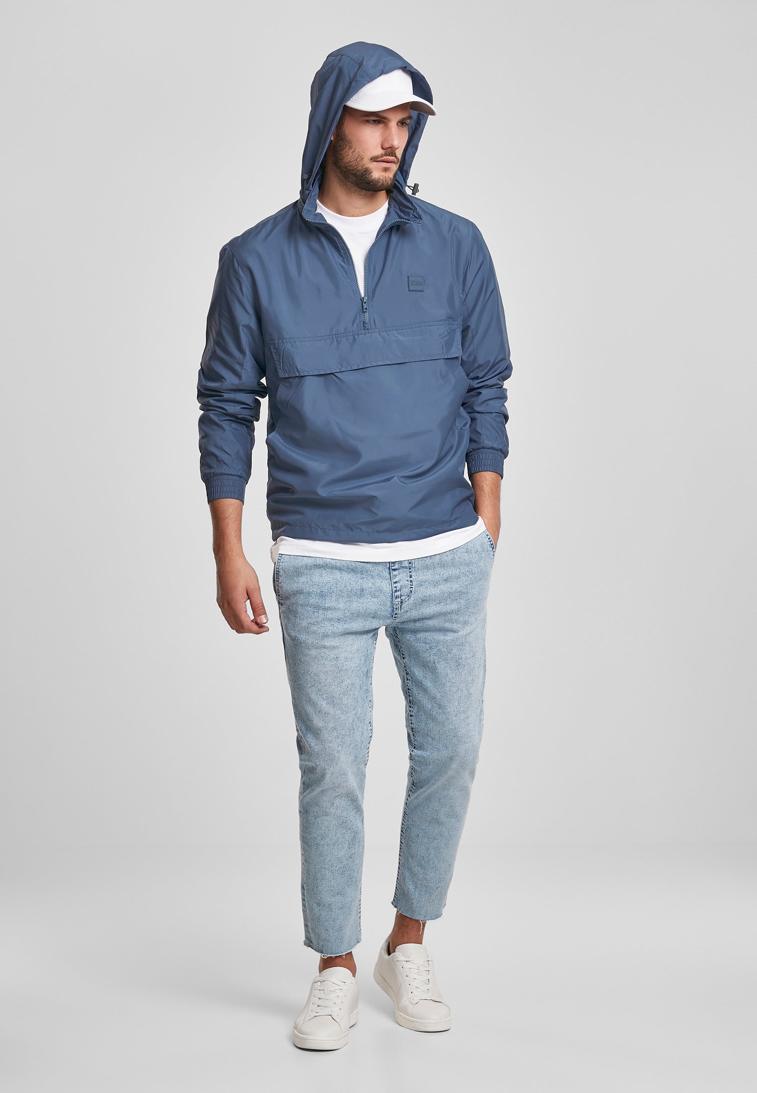 UC Hidden Hood Pull Over Jacket