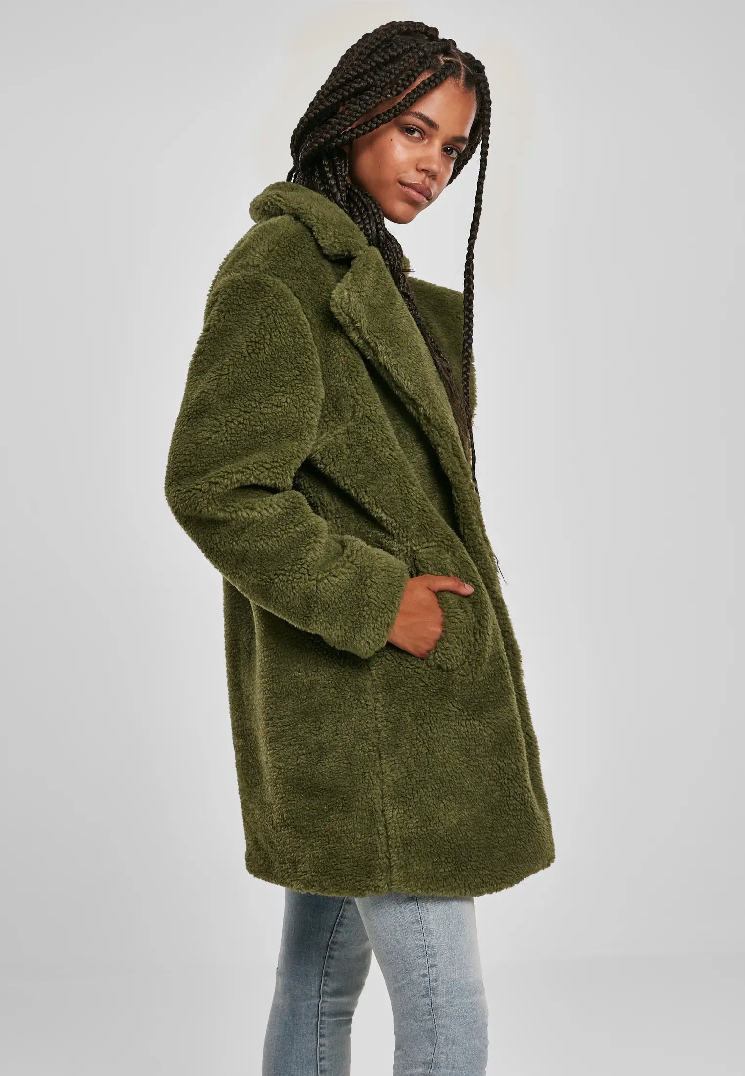 UC Oversized Sherpa Coat