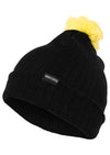 Gorro com pompom contrastante neon UC