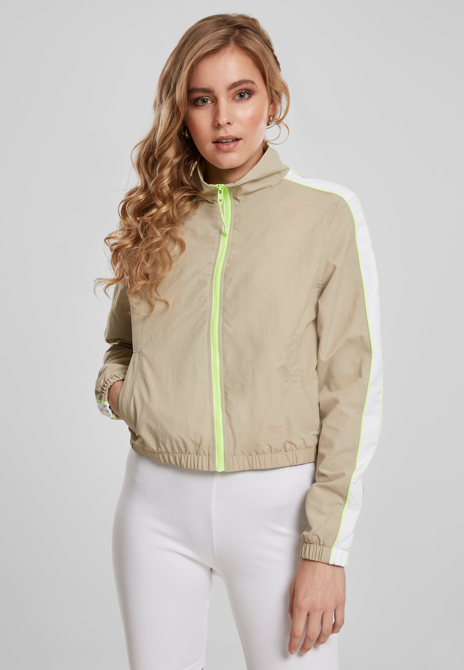 Short Piped Track Jacket