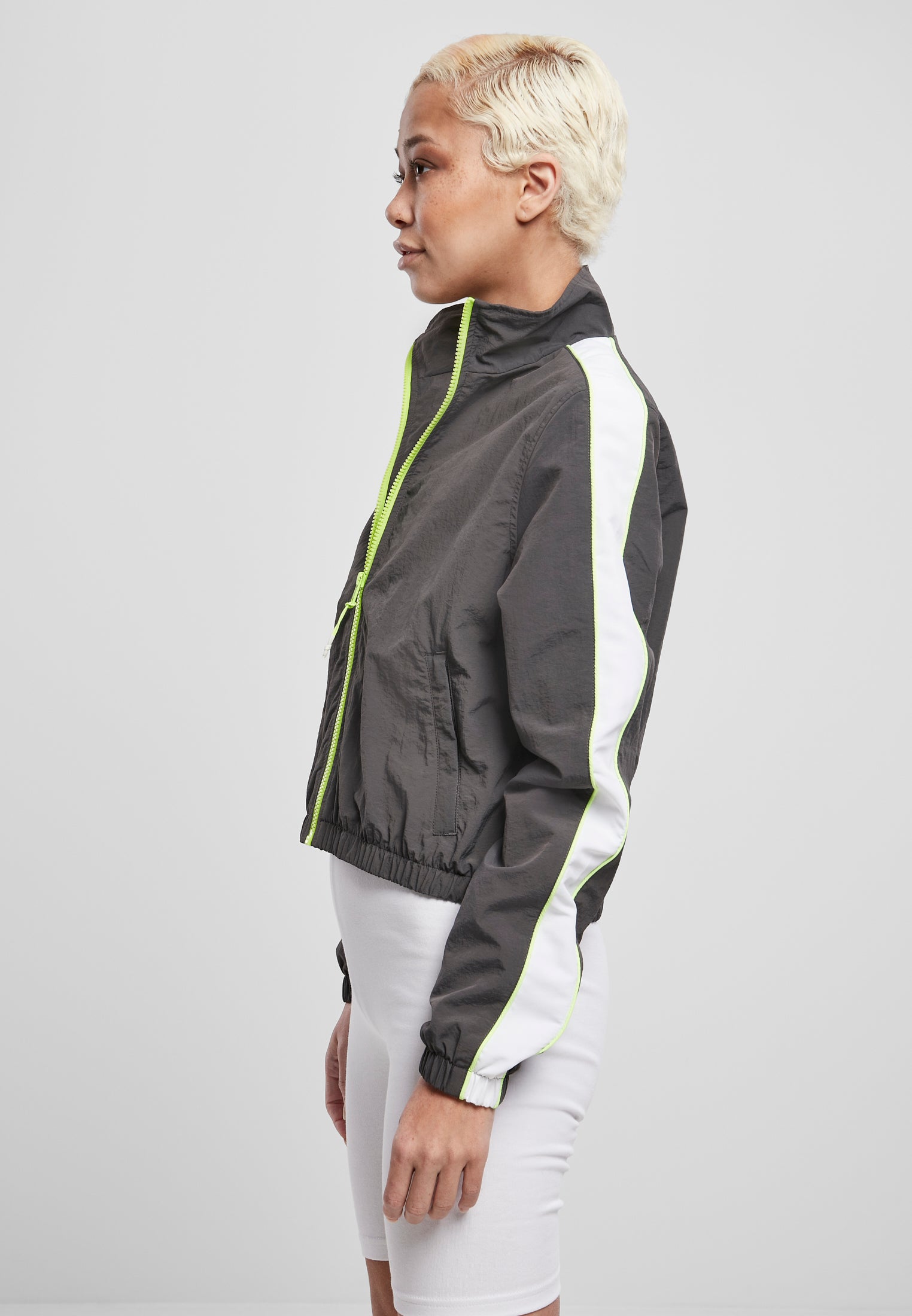 Short Piped Track Jacket