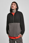 Felpa con cappuccio mezza zip UC Relaxed