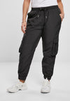 UC High Waist Crinkle Nylon Cargo Pants