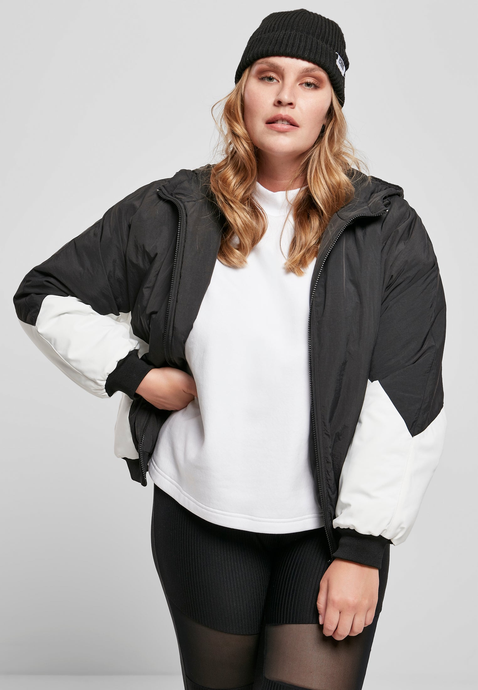 UC Padded 2-Tone Batwing Jacket