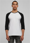 UC Contrast 3/4 Sleeve Raglan Tee