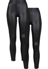 Leggings de piel sintética UC (paquete de 2)
