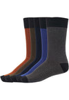 UC Stripes and Dots Socks 5-Pack