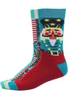 Calzini di Natale Schiaccianoci 3-Pack multicolore 35-38