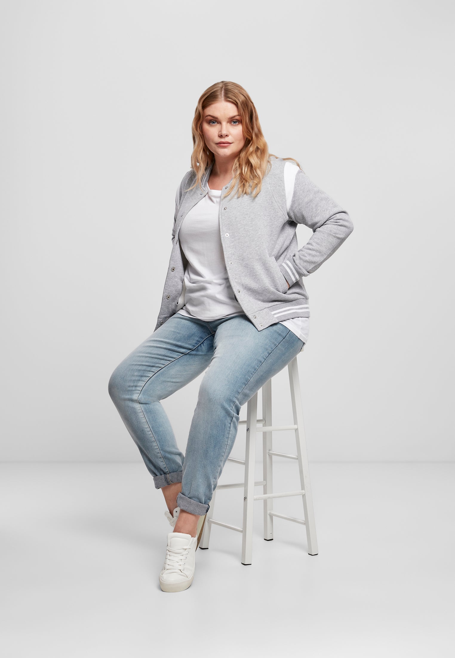 UC Organic Inset College Sweat Jacket