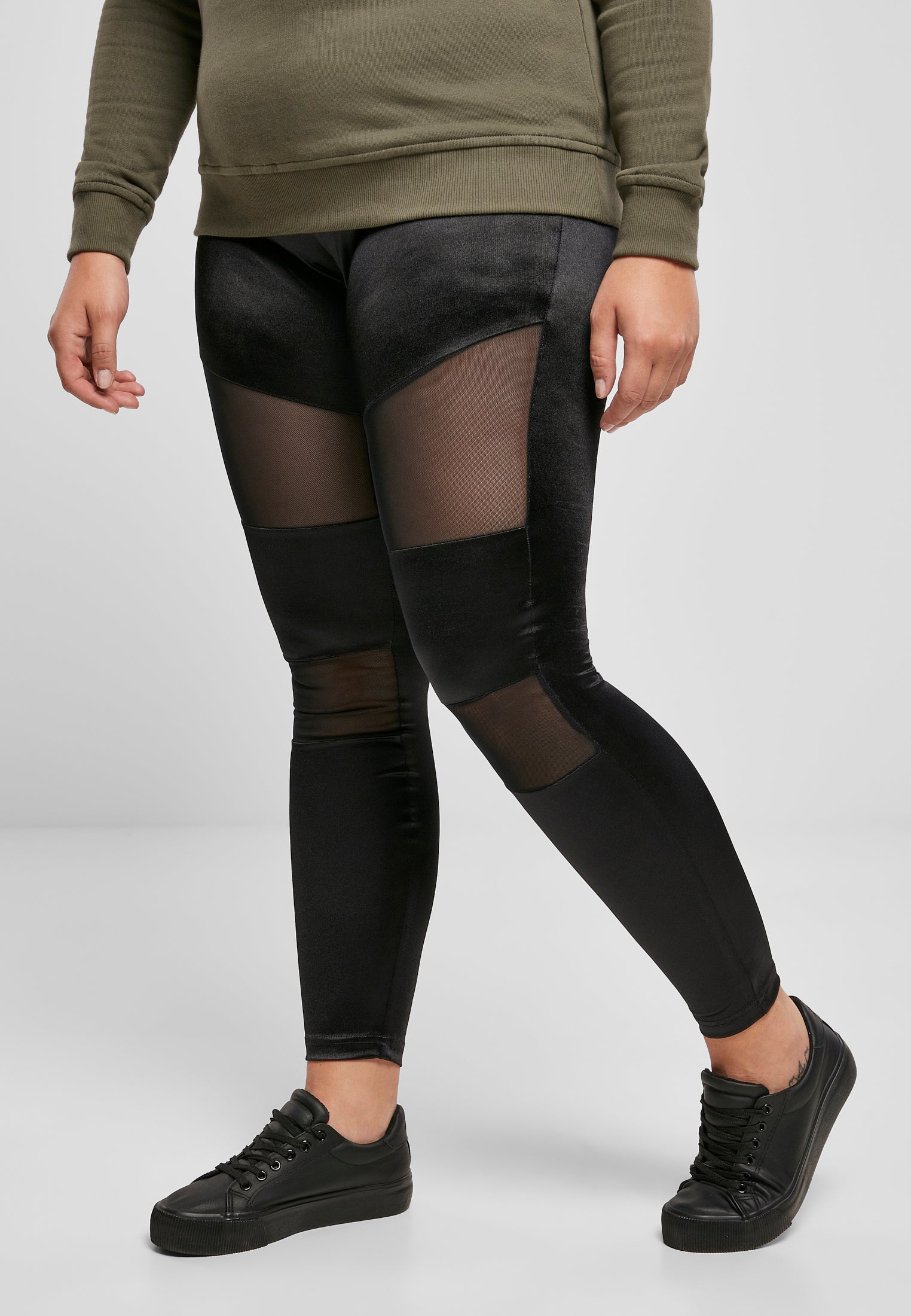 UC Shiny Tech Mesh Leggings