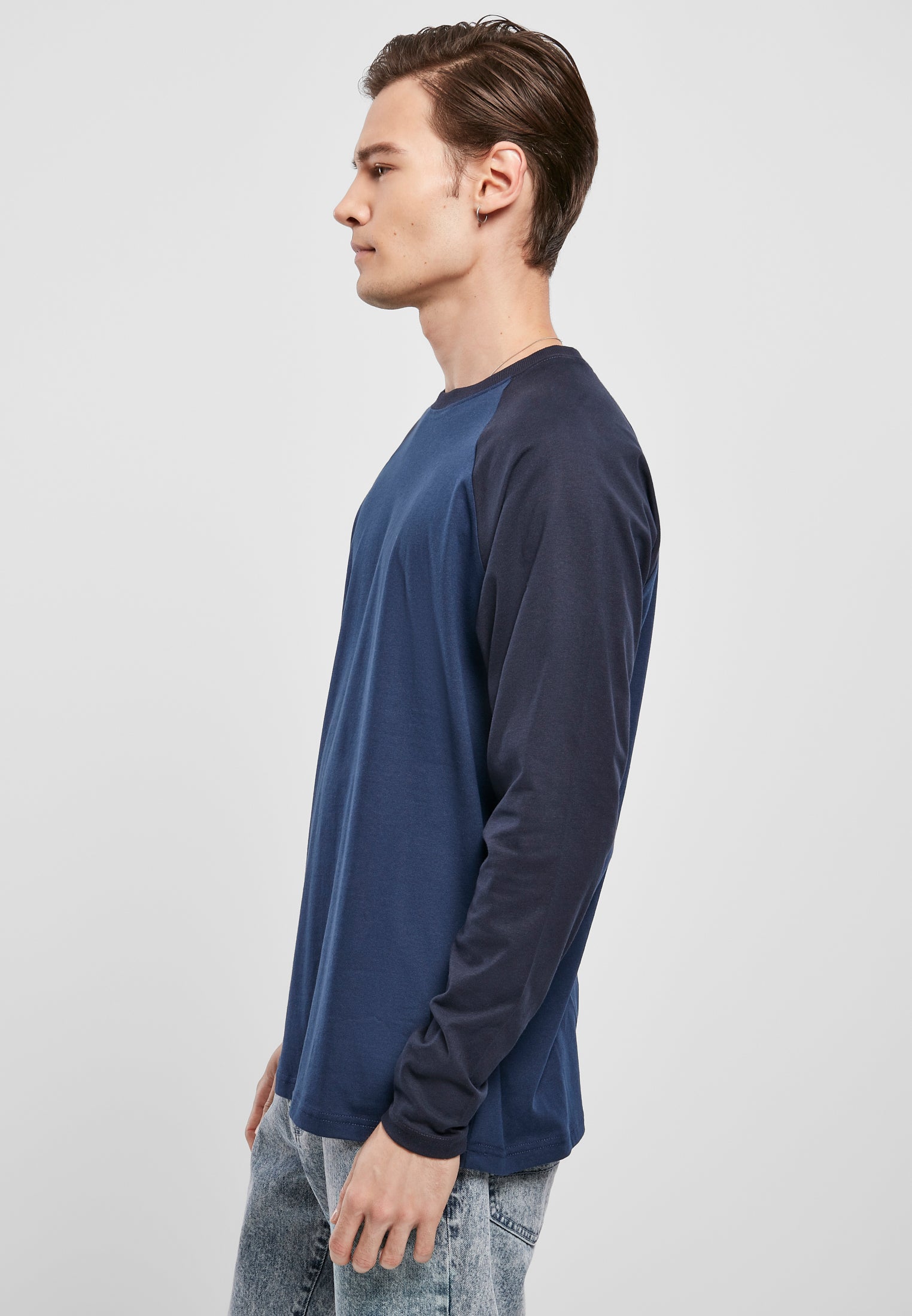 UC Raglan Contrast LS