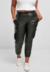 UC Faux Leather Cargo Pants