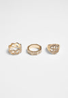 UC Ring 3-Pack guld