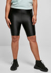 UC Highwaist lesklé kovové cyklistické šortky