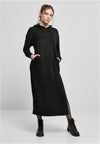 Vestido largo con capucha de felpa modal UC