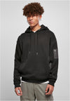 Military Bomber Hoody svart XXL