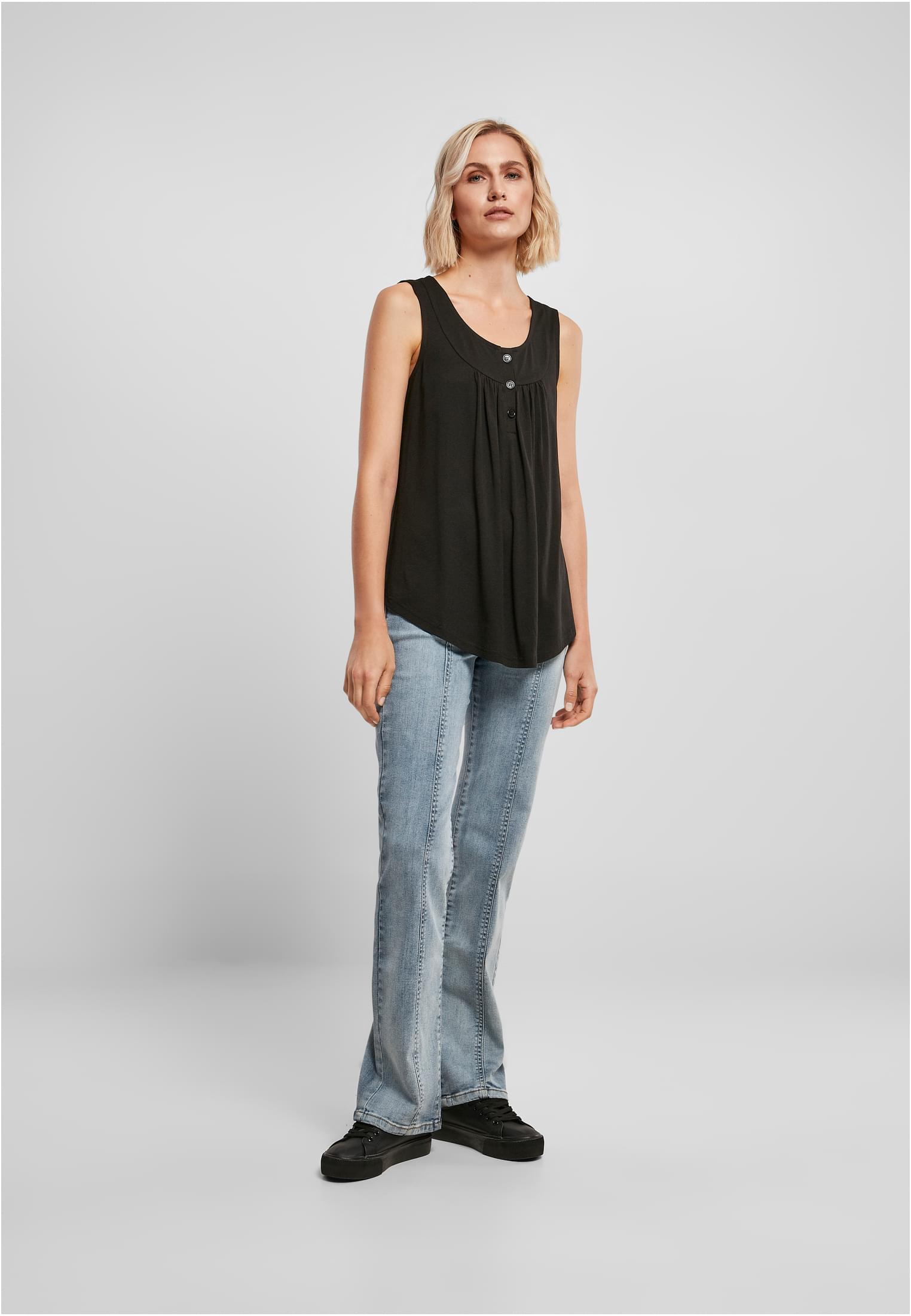 Bluzka z wiskozy UC z guzikami