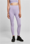 Leggings técnicos de cintura alta para mujer color lavanda XXL