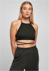 UC Rib Trapeze Cropped Top