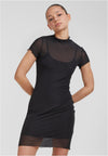 UC Mesh-Doppelschichtkleid