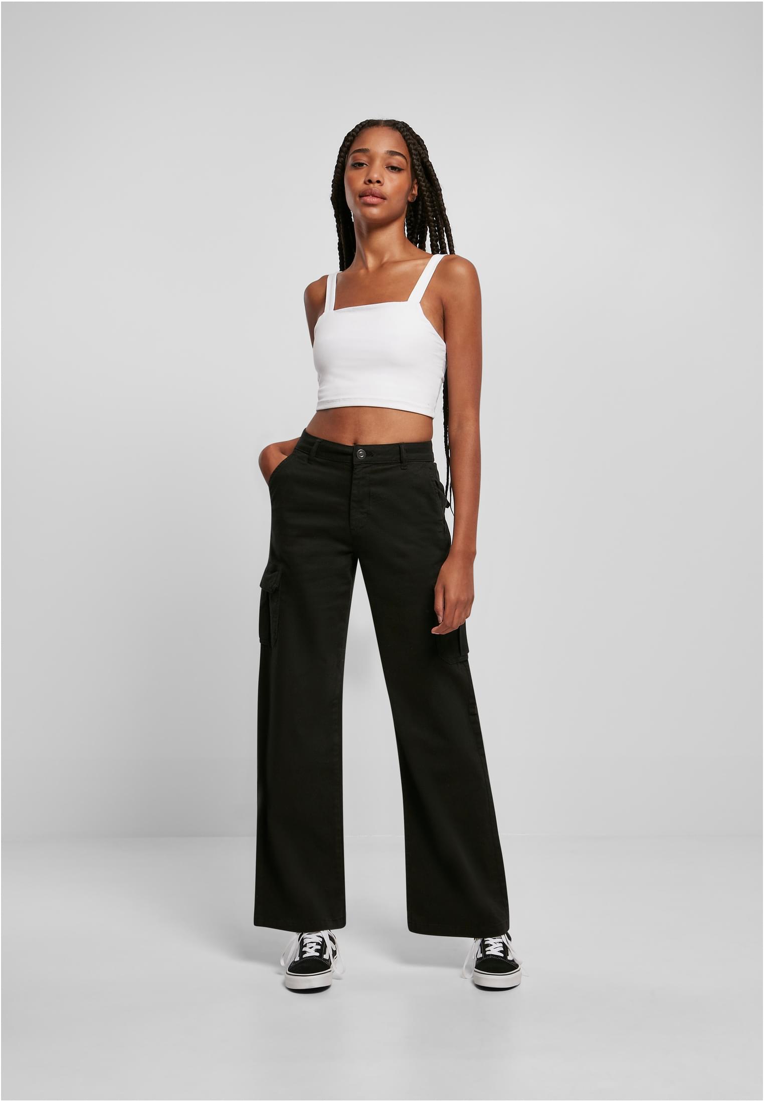 UC High Waist Straight Cargo Pants