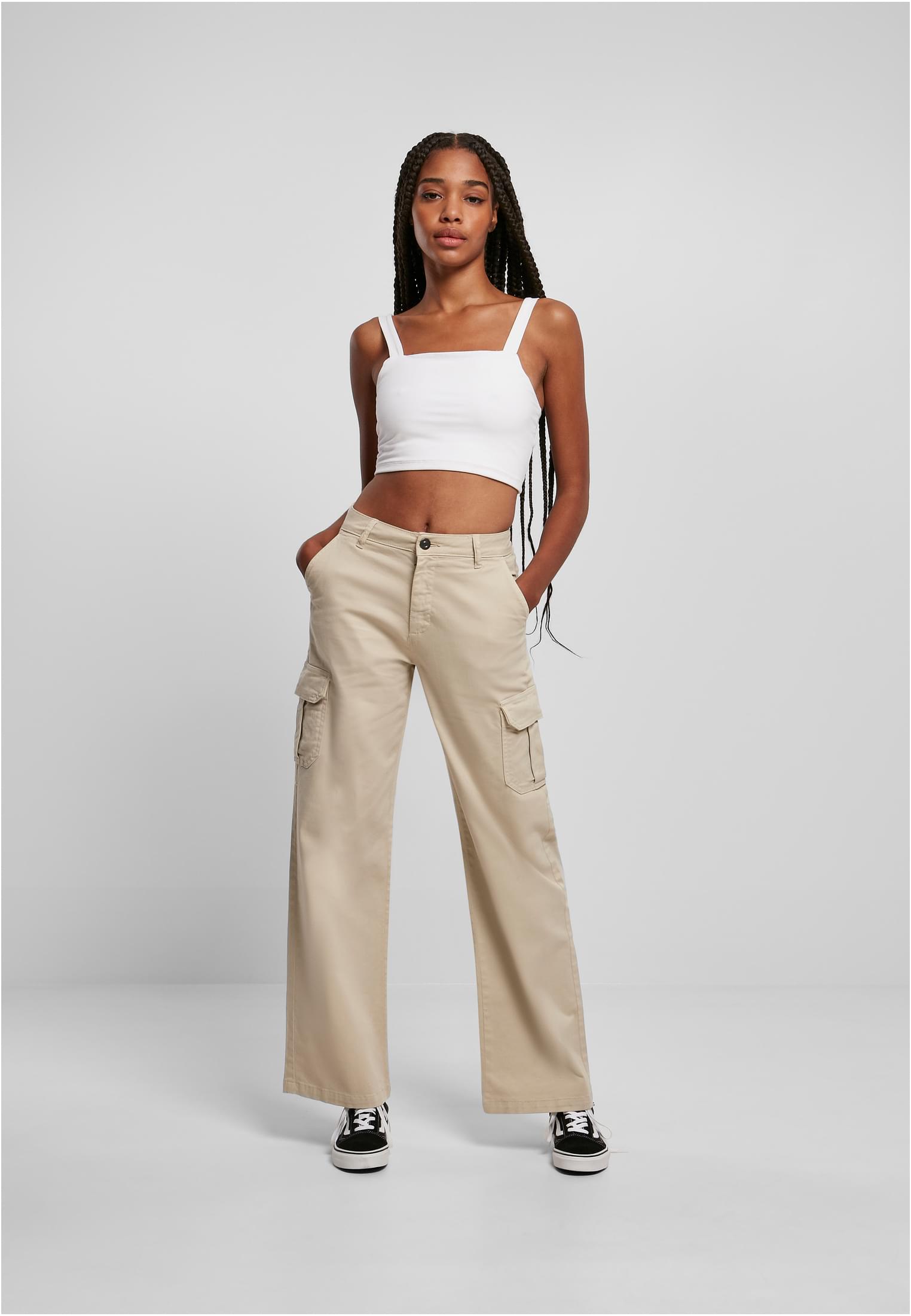 UC High Waist Straight Cargo Pants