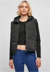 Dame Genbrugt Twill Puffer Vest jasper XXL