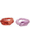 Paquete de 2 diademas con estampado de bandana de la UC