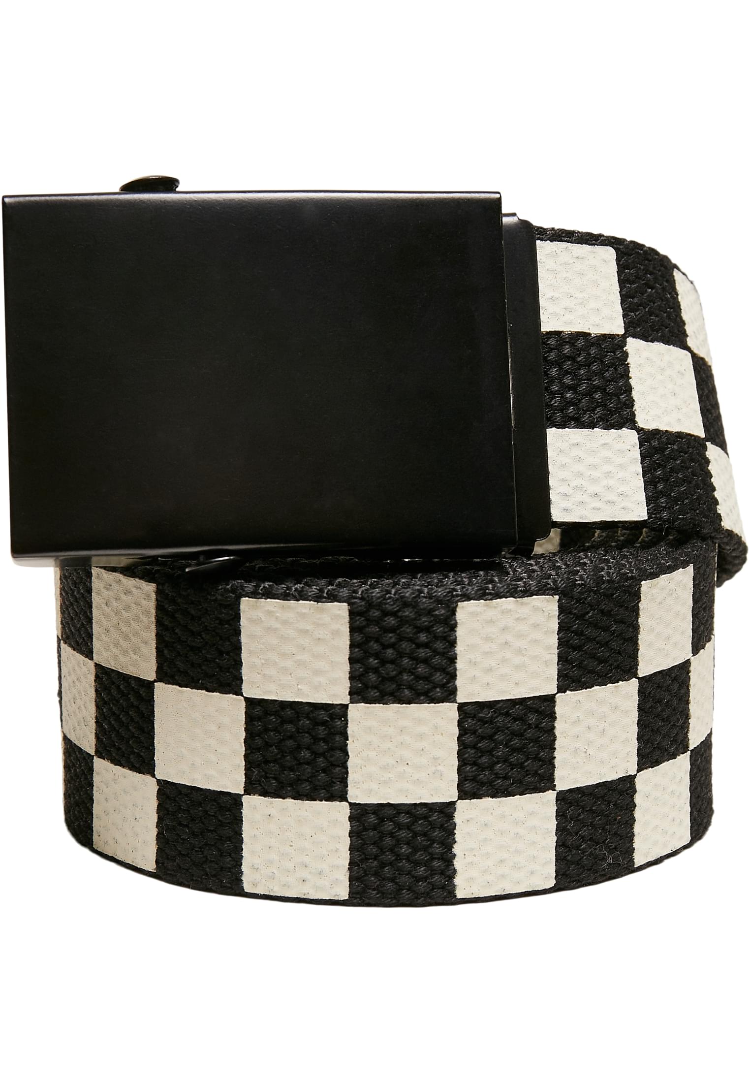 UC Check And Solid Canvas Belt 2-Pack