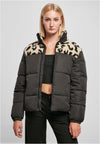 Bunda UC AOP Sherpa Mixed Puffer Jacket