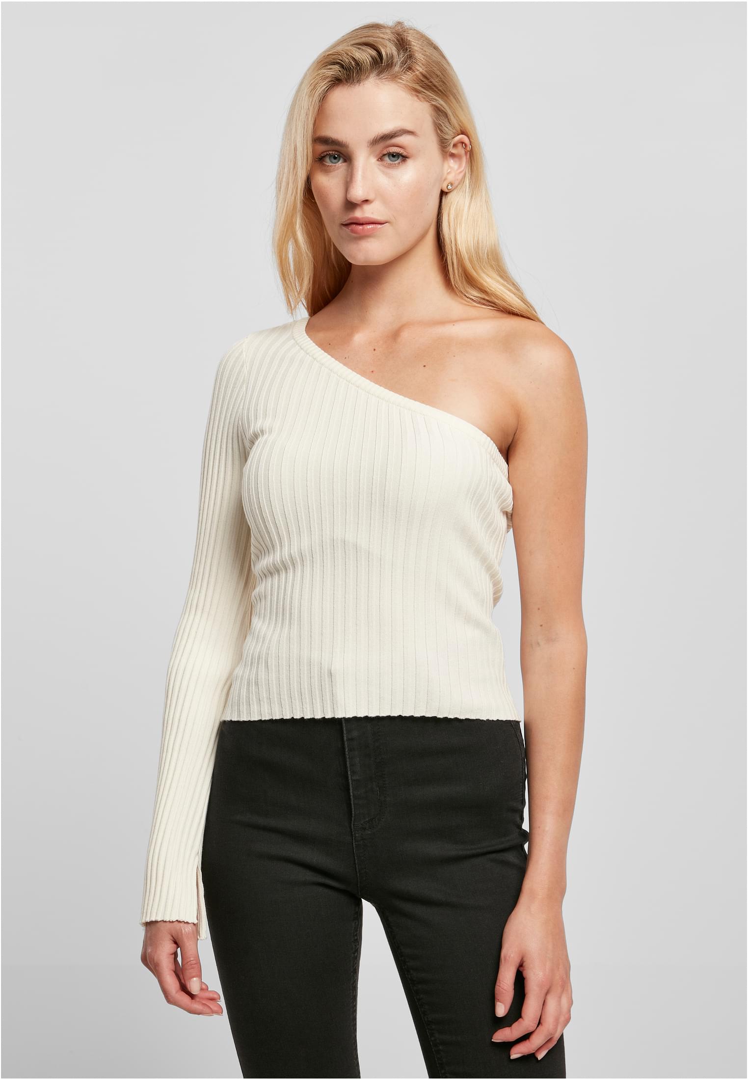 UC Short Rib Knit One-Sleeve Genser